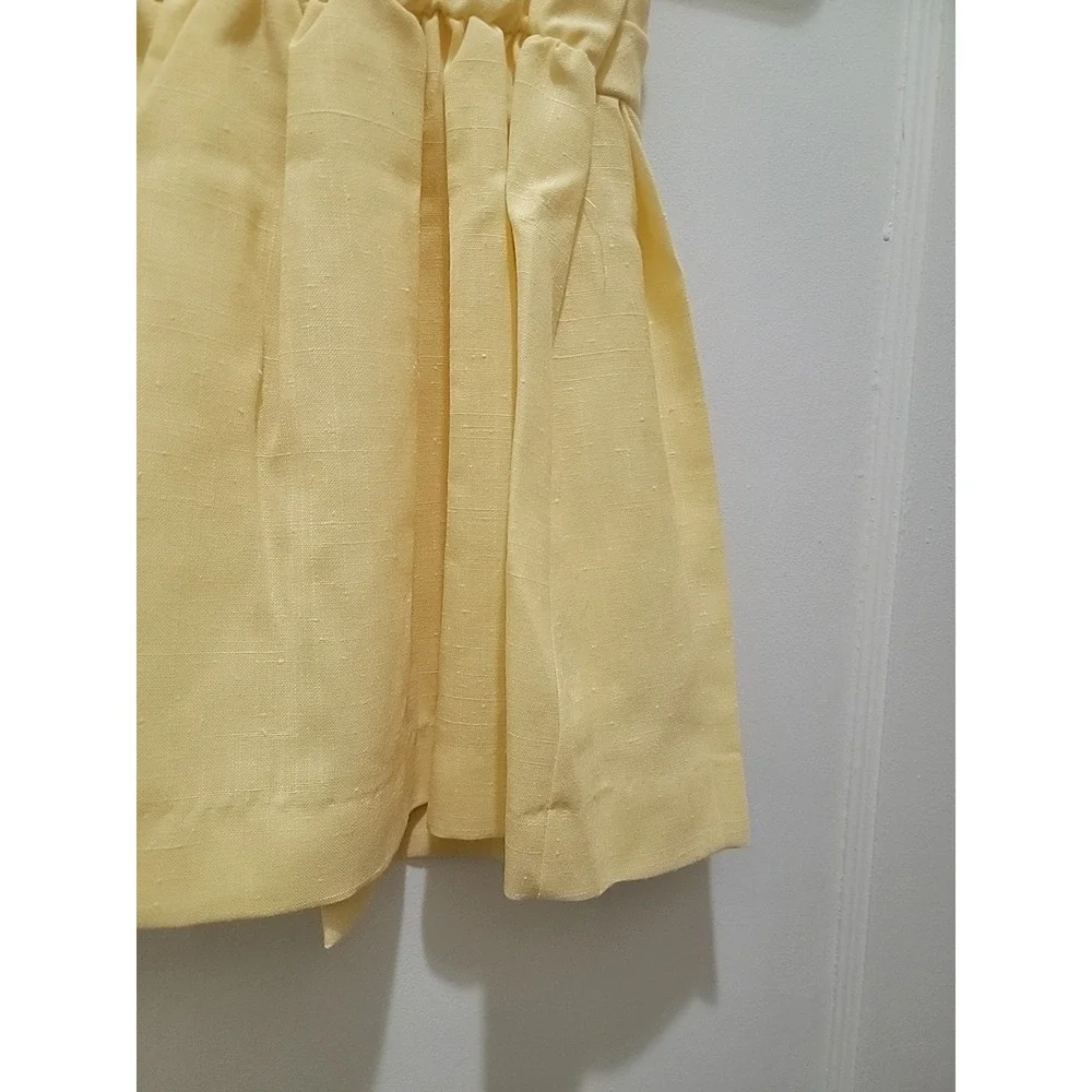Vintage Good Lad Dress Size 5 Yellow Party Dress Spring Easter Summer 80s/90s